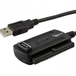 Adaptateur USB 2.0 vers IDE/SATA 2,5″/3,5″ avec adaptateur d’alimentation