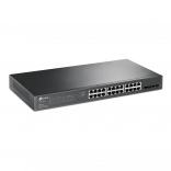 Commutateur TP-Link JetStream 28 ports gigabit avec PoE+ et 4 ports SFP