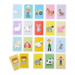Jeu de cartes Snap ! Ferme par Bigjigs Toys