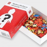 Puzzle LEGO minifigurine mystère 126 pièces – Rouge