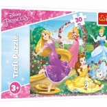 Puzzle 30 pièces - Devenir une princesse Disney