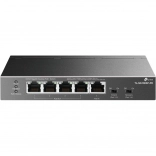Commutateur réseau TP-Link TL-SG1005P-PD avec 5 ports PoE gigabit