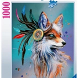 Ravensburger puzzle renard fantôme 1000 pièces