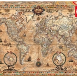 Puzzle 1000 pièces, Carte antique
