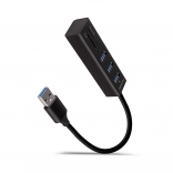 Concentrateur USB multiports AXAGON HMA-CR3A avec lecteur de cartes