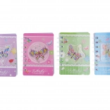 Bloc-notes 8 × 11,5 cm, 60 pages, avec labyrinthes et motif papillon