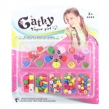 Perles en bois pour enfants pour fabriquer des bracelets