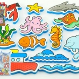 Autocollants d'eau Mes premiers animaux : Océan
