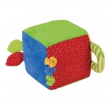 cube d’activité textile BIGJIGS pour bébés