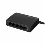 Lanberg Switch PoE+ 5 ports de bureau 1 Gb