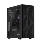 genesis diaxid 605f midi tower noir avec usb‑c