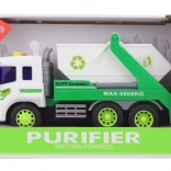 Camion avec conteneur avec effets sonores et lumineux