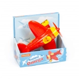 Avion en plastique Omega pour enfants Polesie – Rouge