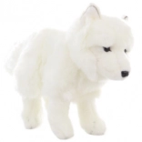 Renard polaire en peluche 26 cm