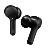 Écouteurs intra-auriculaires sans fil noirs