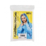 Poncho imperméable en polyéthylène, taille universelle