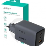 Aukey Chargeur Rapide Comet Mix 3 avec 3 ports 100W