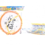 Tambour en plastique pour enfants avec baguettes 21 cm