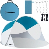 Tente pop-up de plage Trizand 220x120x90 cm