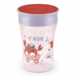 NUK tasse Magic Cup avec couvercle 230 ml rouge