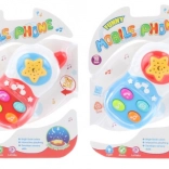 Téléphone sonore en plastique à piles pour enfants