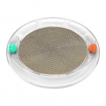 Griffoir rond pour chat PETKIT avec balles et piste
