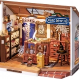 Robotime Rolife maison miniature DIY Boutique magique de la sorcière Kiki avec LED