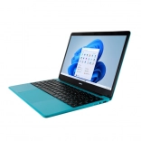 Umax VisionBook 14WRx turquoise – ordinateur portable 14,1" avec Full HD IPS, Intel Celeron et Windows 11 Pro