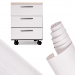 Film décoratif autocollant chêne blanc 1,22 × 50 m