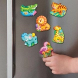 Fabrication et peinture d’aimants ZOO