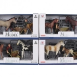 Coffret de chevaux avec fermier et accessoires (2 figurines)