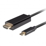 Câble USB‑C vers HDMI 4K 60 Hz, 3 m, noir