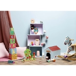 Vilac tour empilable en cubes avec animaux