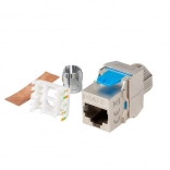 Connecteur keystone RJ45 Cat 8.1 FTP sans outil