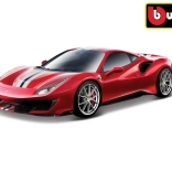 Modèle en métal Bburago Ferrari 488 Pista 1:24 rouge