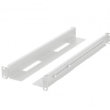 Rails de montage coulissants pour rack 397–680 mm, gris, 1U