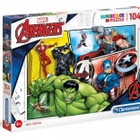 Puzzle 104 pièces MARVEL The Avengers