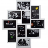 Cadre photo 3D multi pour 10 photos – Grand