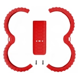 Coque de protection et protecteur d’hélices pour DJI Avata 2 par Sunnylife (rouge)