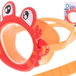 Masque de plongée enfant crabe pour les yeux et le nez