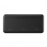 Chargeur TELESIN à trois canaux pour DJI OSMO ACTION 3/4 avec étui pour batteries et cartes