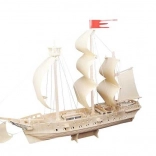 Woodcraft puzzle 3D en bois voilier – naturel
