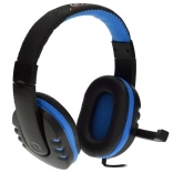 Casque gaming avec microphone et prise 3,5 mm