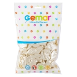 Ballons métalliques nacrés 28 cm