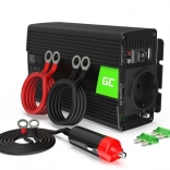 Onduleur GREEN CELL 12 V vers 230 V 500 W (1000 W en pointe) – onde sinusoïdale modifiée