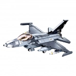 sluban model bricks chasseur F-16 Falcon jeu de construction 521 pièces