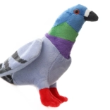 Pigeon en peluche 20 cm