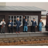Piko figurines de personnel ferroviaire – set de 6 pcs