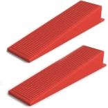 Lot de 100 cales de nivellement pour la pose de carrelage