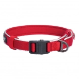 Collier réfléchissant pour chien Dogness taille L (rouge)